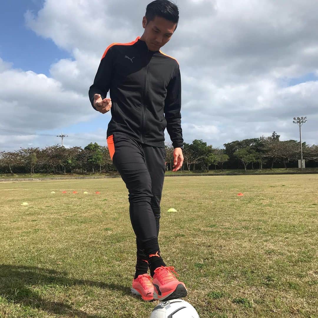 のインスタグラム：「Loving new and cool running shoes from my partner PUMA😁👍  #RUNPUMA #SPARKCHANGE  #この瞬間から  #Deviatenitro  #誰でも履けるみんなの厚底 @pumarunning @PUMAJAPAN」