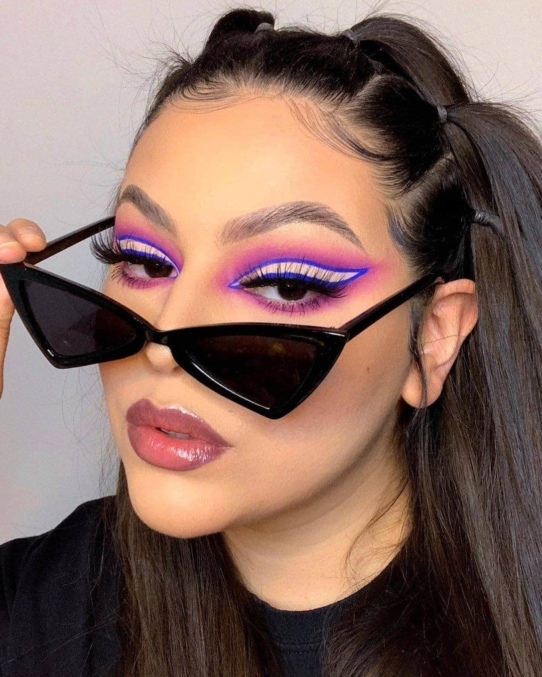 NYX Cosmeticsさんのインスタグラム写真 - (NYX CosmeticsInstagram)「@_mariaa.elenaa_ is the definition of #browgoals 🌟 She slays fierce, feathery brows using our Micro Brow Pencil & completes the look using our Epic Wear Liner Stick in 'Magenta Shock' 💖💜 • #nyxcosmetics #nyxprofessionalmakeup #crueltyfreebeauty」2月19日 8時29分 - nyxcosmetics