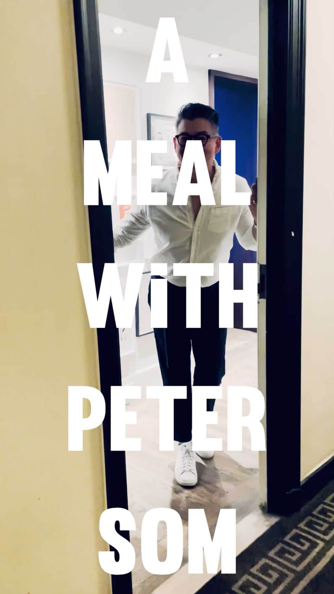 Anthropologieのインスタグラム：「Our longtime pal and creative genius @petersom, invited us over for a delicious meal in celebration of our exclusive new collab!」