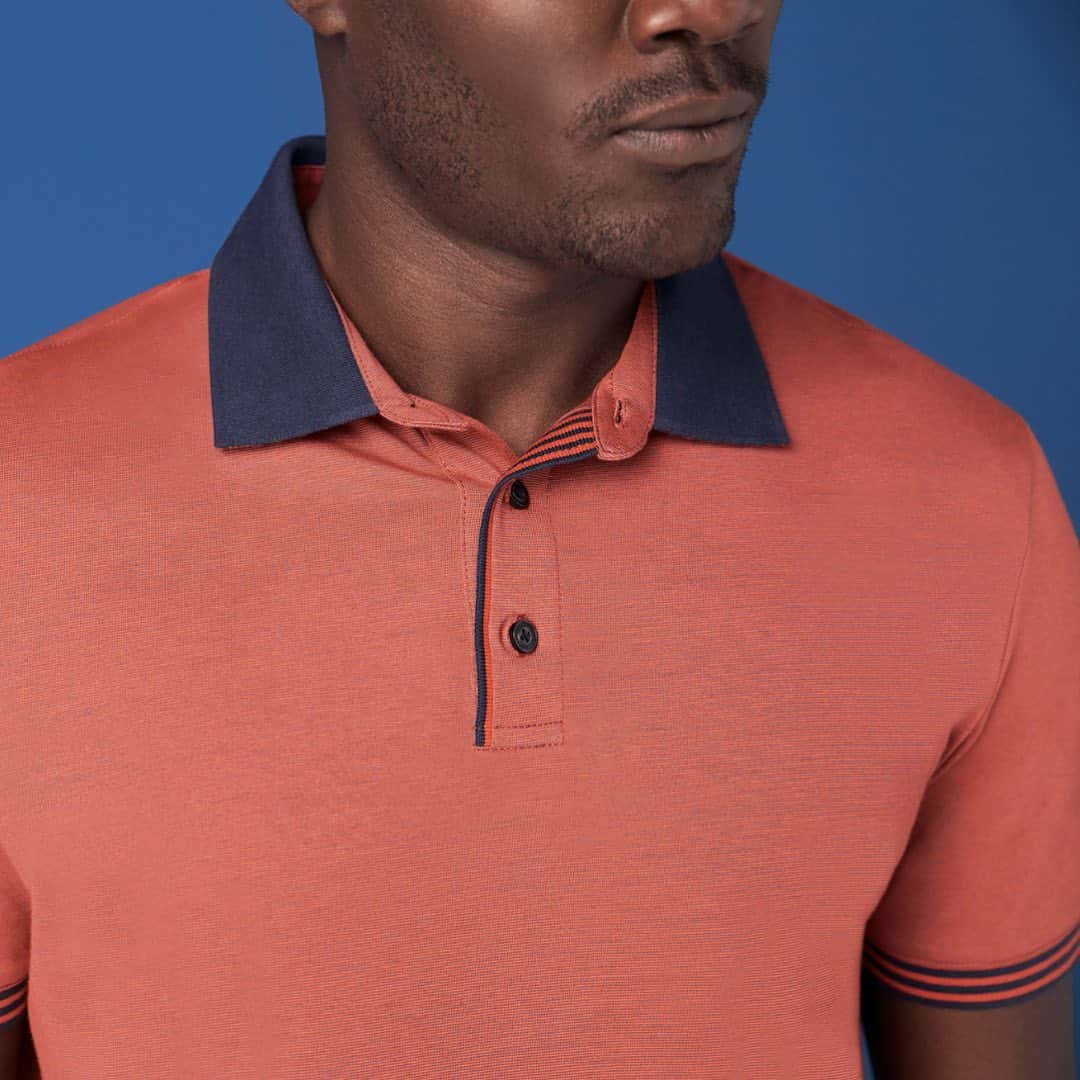 ペリーエリスのインスタグラム：「Modern performance meets sleek design in the Icon Polo for a stylish on-the-go look. #LifeReadySince1976」