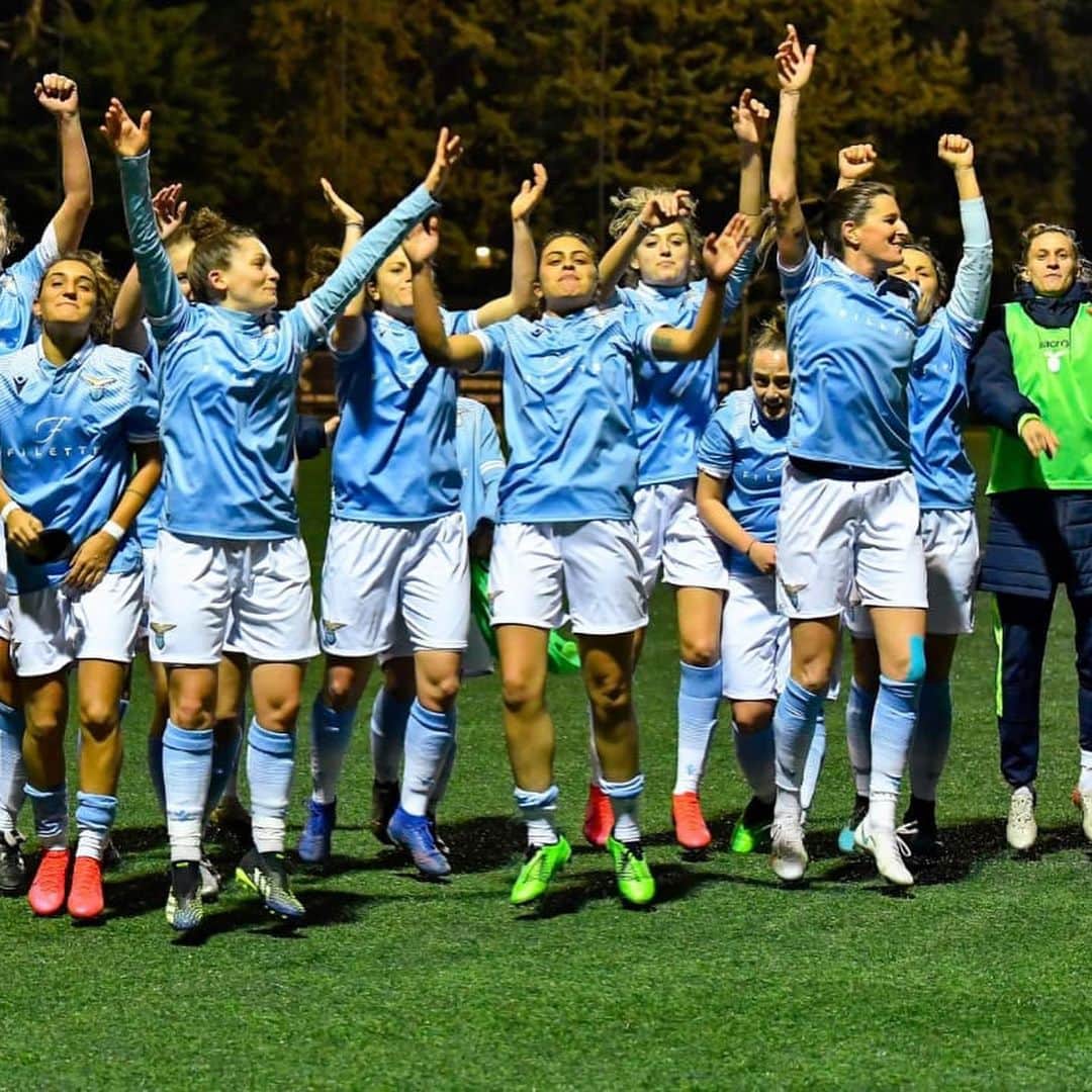 SSラツィオさんのインスタグラム写真 - (SSラツィオInstagram)「🙌🏻 Vittoria in rimonta per la #LazioWomen nel derby con la Roma Calcio Femminile!   #CMonEagles 🦅」2月19日 0時52分 - official_sslazio