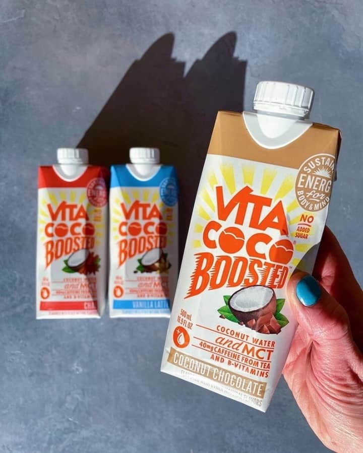 Vita Coco Coconut Waterのインスタグラム：「Sustainable energy for body + mind. Or like, if you slept 4 hours and your kids are driving you nuts. Energy for that too.」