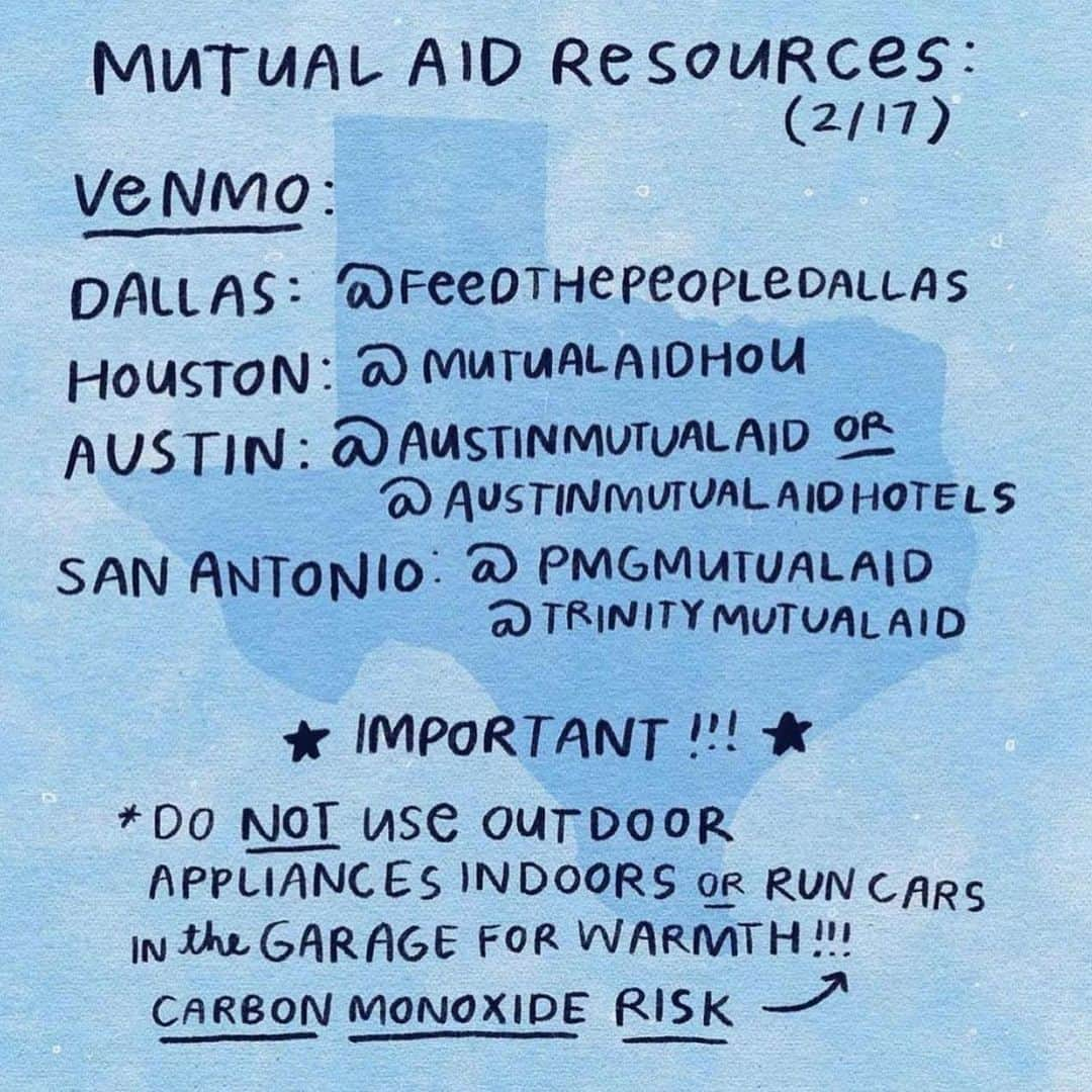 ラ・ラ・アンソニーさんのインスタグラム写真 - (ラ・ラ・アンソニーInstagram)「Please pray for Texas but let’s also try and help those in desperate need if you can. It’s heartbreaking what’s happening there💔😢Swipe to see some ways we can all help and contribute. If anyone knows any other important information or ways to help please post it in the comments. Texas needs us...we gotta step up❤️🙏🏽」2月19日 1時27分 - lala