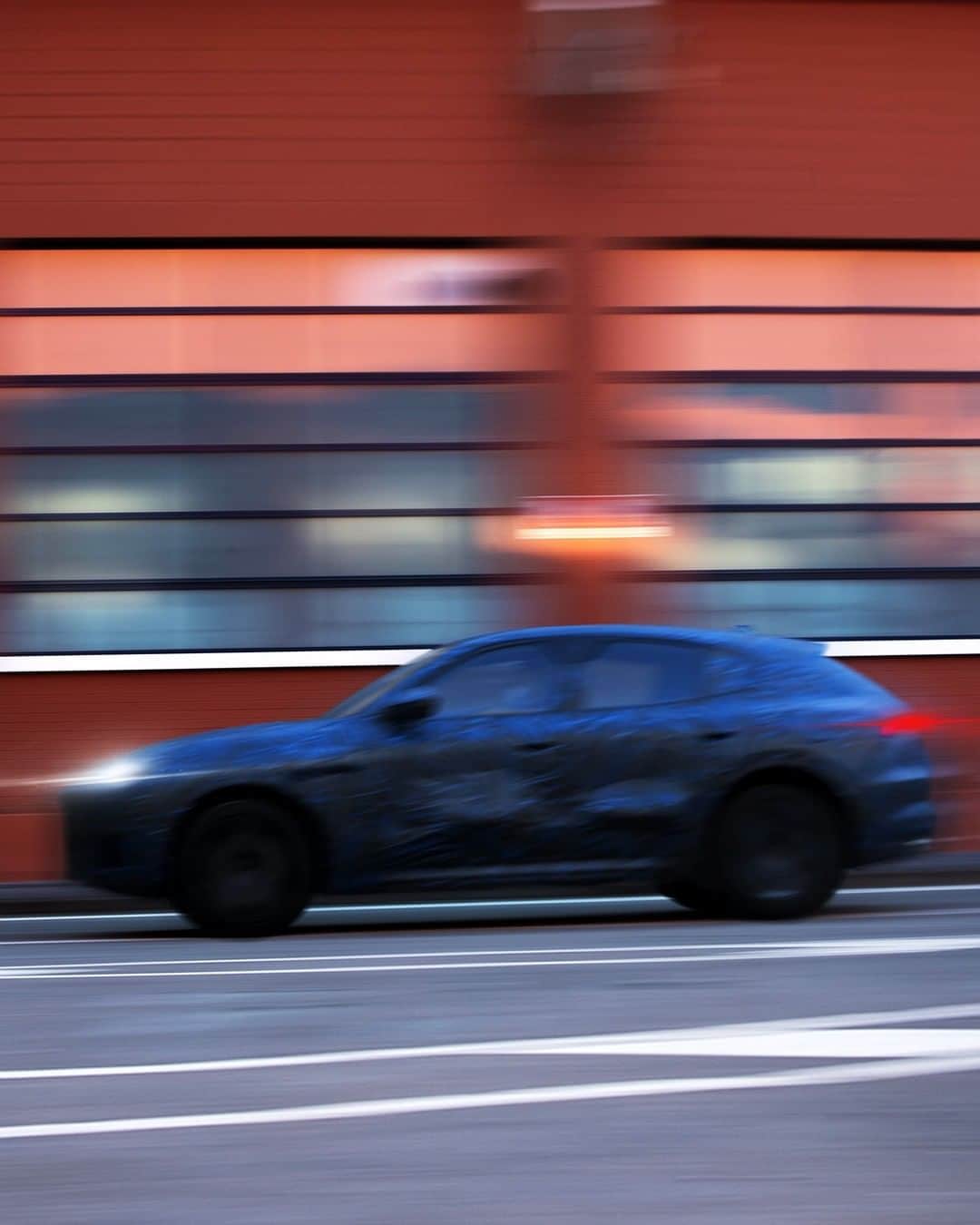 Maserati Japan | マセラティ ジャパンのインスタグラム：「Prototypes of the new #MaseratiGrecale have started roaming around the streets of Italy.  Stay tuned to see more.  #Maserati」
