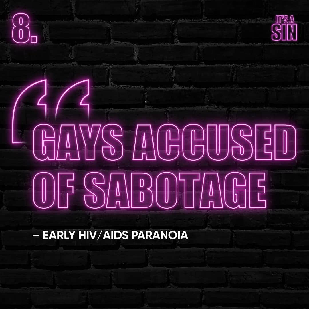 ニール・パトリック・ハリスのインスタグラム：「In 1983 homophobic headlines engendered paranoia, shame and suspicion. *** 8/50 - This post is to commemorate and honor those affected by the global HIV/AIDS epidemic in the 1980s and 1990s. For each post, @HBOMax will donate to Prevention Access Campaign, which is redefining what it means to love and live with HIV around the world. Find the rest and learn more. #ItsASin #HBOMaxPartner」
