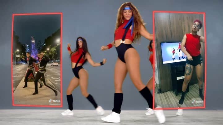 シャキーラのインスタグラム：「Check out our new compilation of some of the best TikTok dances for GIRL LIKE ME with @bep.  Big thanks to everyone for their amazing moves!  #LINKINBIO Muchas gracias por todos los bailes que han subido en Tik Tok de la canción GIRL LIKE ME con los @BEP! Para celebrarlo, hemos creado un video resumen con algunos de sus mejores bailes! Muchas Gracias! #LINKENBIO ShakHQ」