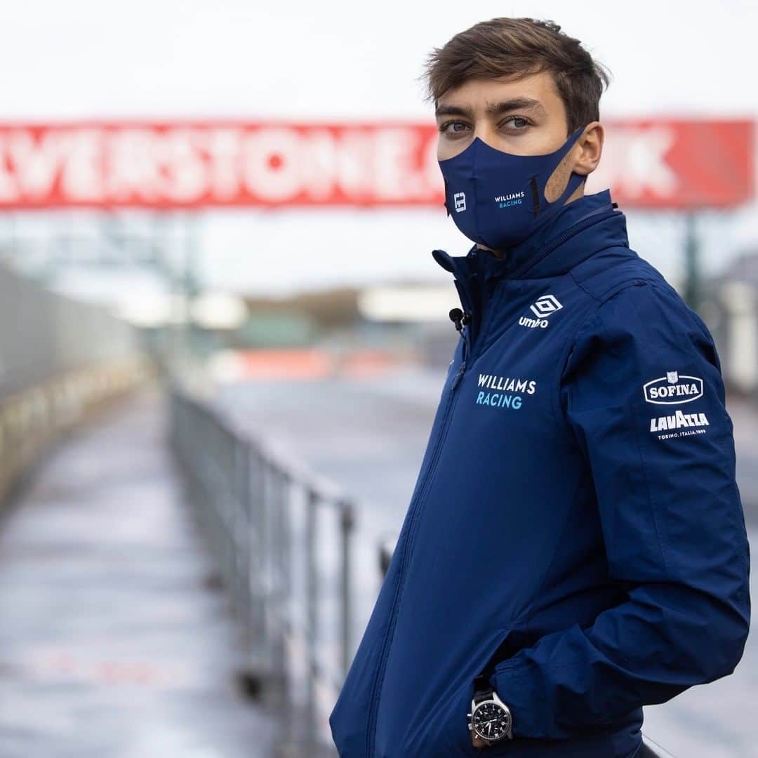 のインスタグラム：「An iconic track, a historic partnership @williamsracing and Umbro UK move closer to the 2021 season 🏎  👕👚Available soon!   #Umbro #WeAreWilliams #PerformanceDriven」