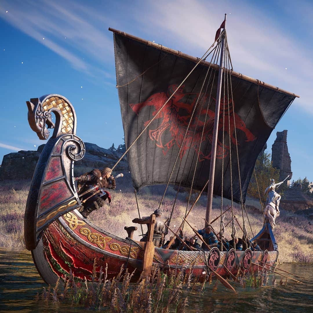 Ubisoftさんのインスタグラム写真 - (UbisoftInstagram)「The Vikings are coming... 🚣🔥 Join the River Raids, available now!」2月19日 3時17分 - ubisoft