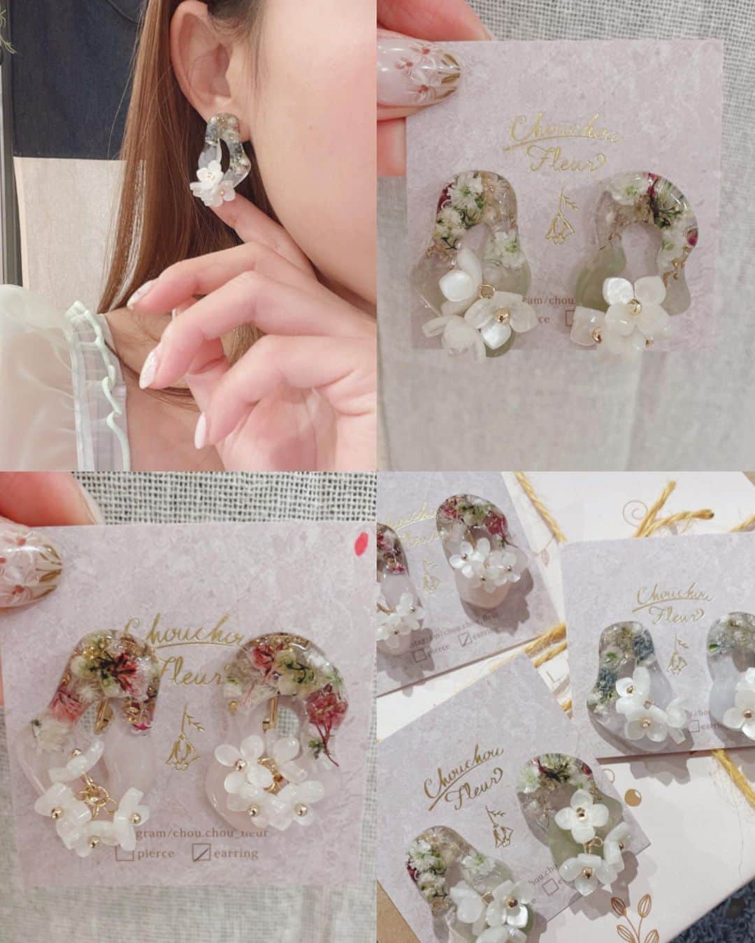 Fleur Fleurのインスタグラム：「［Chou chou Fleur 🦋］ 有一個來自：愛知縣名古屋嘅品牌 手工非常非常之難 絕對絕對唔係一般耳環可以比 呢一個係我哋staffs對佢嘅評價😏😏😏👌🏻  chou chou fleur係我哋留喺第二三日才推出嘅品牌！ 所以呢個市集不間斷咁有新品推出㗎🥳🥳🥳🌸 第一日黎完，咁第二日係咪要再嚟呢 🙈🤌🏻🤌🏻  每一個品牌有驚喜 我哋會不停咁update🥰👌🏻👌🏻👌🏻 真係非常之鼓勵大家喺呢四日市集都上嚟參觀 我哋今日星期五嘅營業時間係：  星期五下午1點到9點 星期六下午1點到9點 星期日下午1點到9點  總共有四日😋😋😋😋✨ 請留意番每個品牌只係暫時會做一次市集 賣晒嘅真係會非常之限量㗎🤷🏻‍♀️🙈💗💗💗 呢個禮拜日可以早啲上嚟參觀添😘😘😘💞」