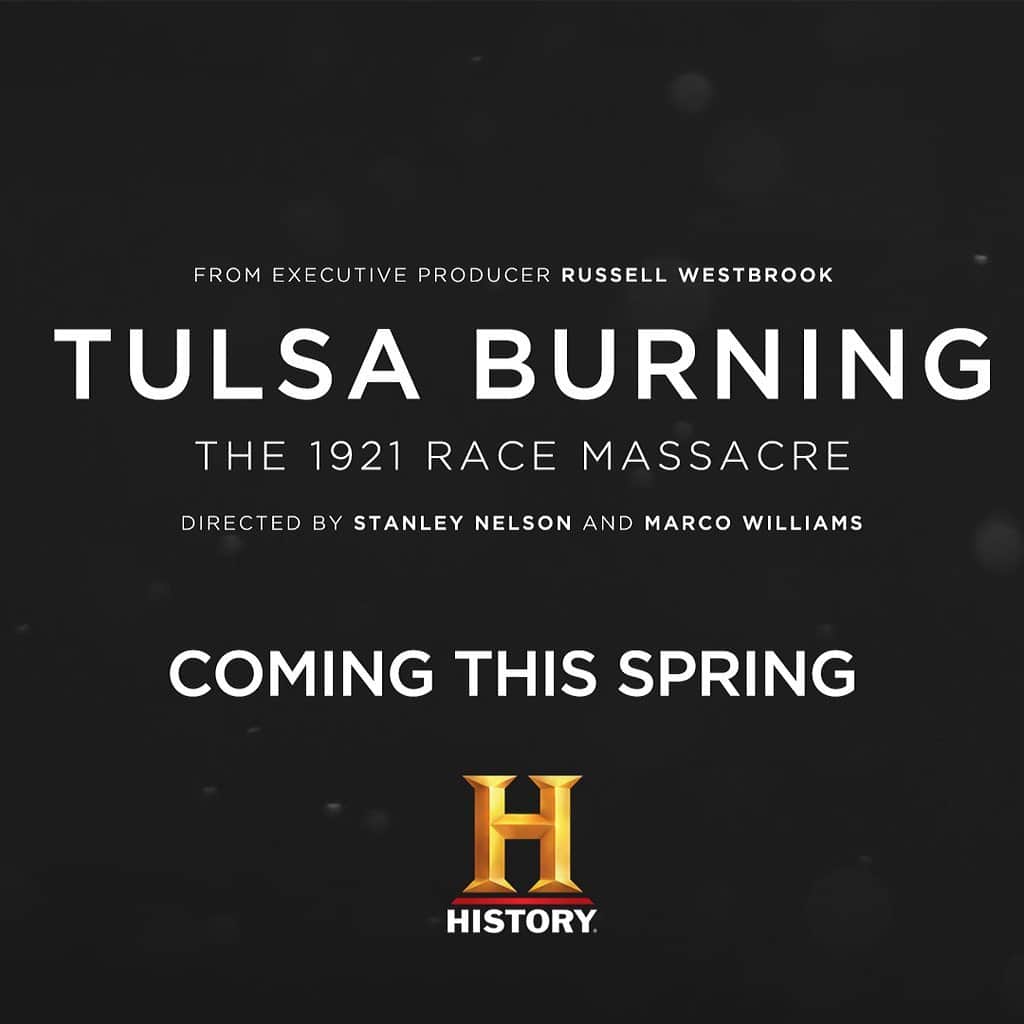 ラッセル・ウェストブルックのインスタグラム：「Excited to bring this project to life about such a significant event in American history.  Coming this spring to @history」