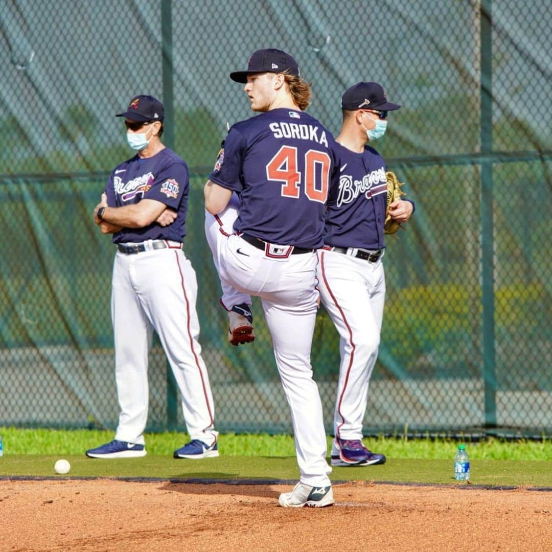 アトランタ・ブレーブスさんのインスタグラム写真 - (アトランタ・ブレーブスInstagram)「BASEBALL. IS. BACK. #BravesST」2月19日 3時32分 - braves