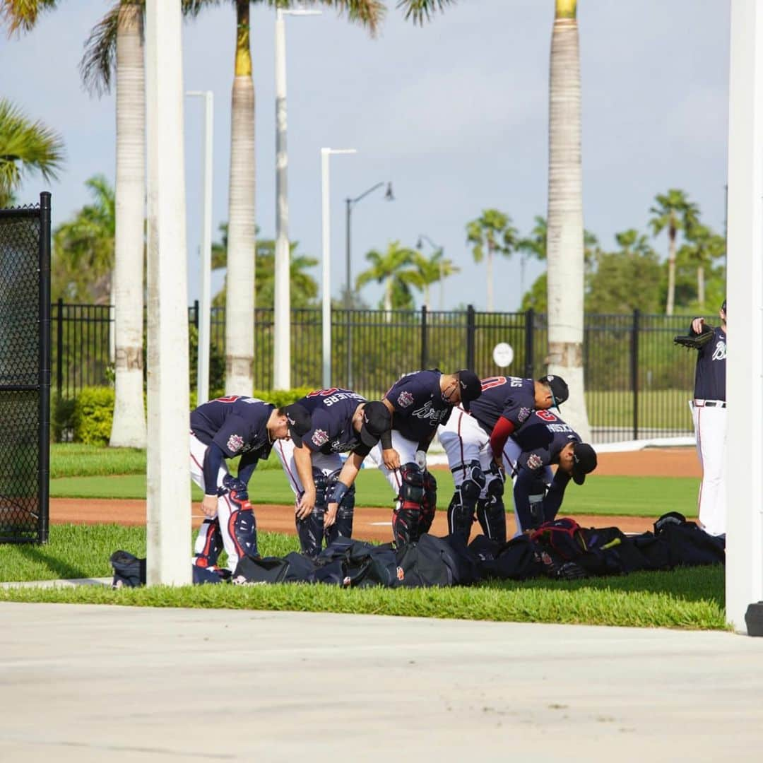 アトランタ・ブレーブスさんのインスタグラム写真 - (アトランタ・ブレーブスInstagram)「BASEBALL. IS. BACK. #BravesST」2月19日 3時32分 - braves