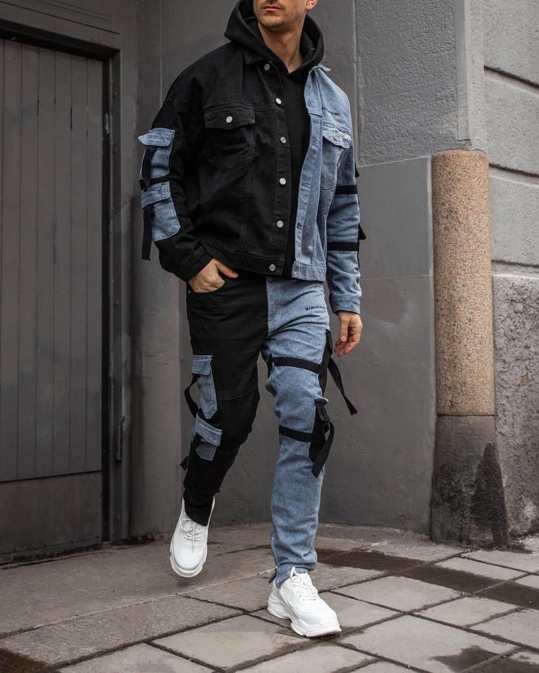 Men Withのインスタグラム：「#ad @boohooMANofficial x @LilDurk – Nearly sold out! 🔥 Tap the photo to shop!」