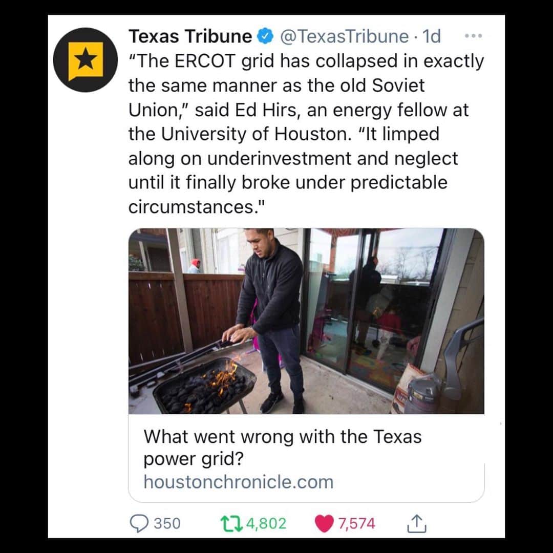 アリミ・バラードのインスタグラム：「FAMILY!!! This is serious. Please read share. 🙏  #Repost from @kendrick38  Swipe for a primer on what’s happening in Texas (broken down in the last few slides). 👊🏽🤬 Been tracking this closely and checking in and praying for my people in Texas esp the most vulnerable.  Also, gathering information for where to donate water, people need water, and supplies.  Stay tuned. Will post in my stories.」