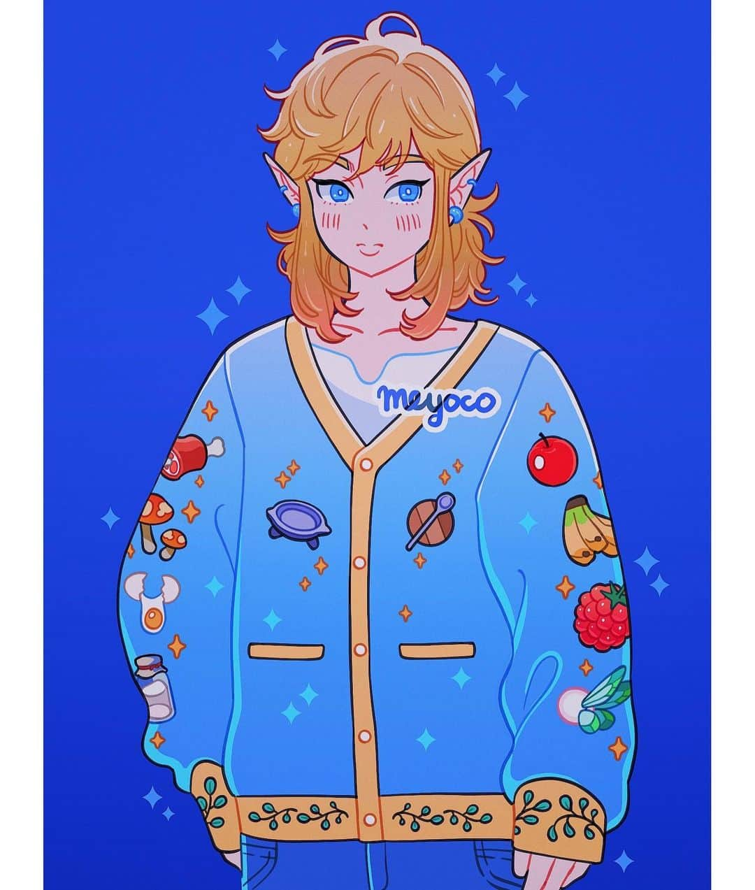 meyocoさんのインスタグラム写真 - (meyocoInstagram)「Link + cardigan #botw」2月19日 3時58分 - meyoco