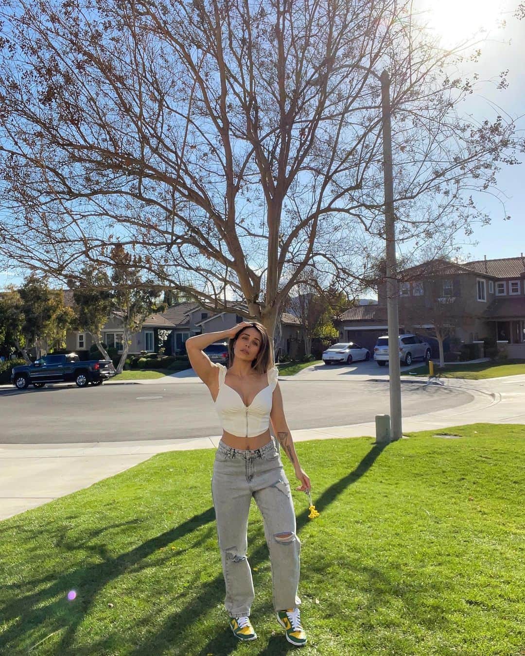 Tianna Gregoryのインスタグラム：「Making today great」