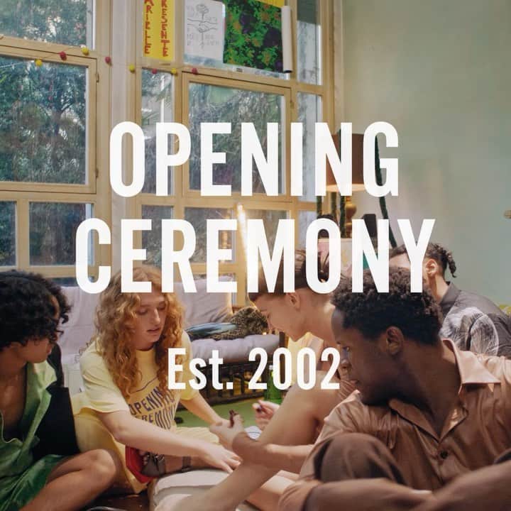 オープニングセレモニーのインスタグラム：「Opening Ceremony SS21.   Discover the collection at openingceremony.com  Directed by @aliceschillaci Art direction by @partel.oliva Cinematography by @joverdicchio Styled by @francescacefis Set designer @dimitra_louana_marlanti Hair styling by @danielamagginetti Make up by @_miss_giulia__ Music by Federico Chiari Produced by @takeoff.production  #OC #SS21」