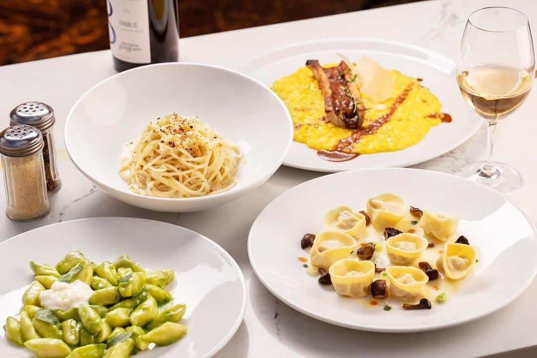 The Venetian Las Vegasのインスタグラム：「Inspired by the Brera neighborhood of Milan, Italy, every dish at @breraosteria is a balance of tradition and innovation. Now open in St. Mark's Square.」