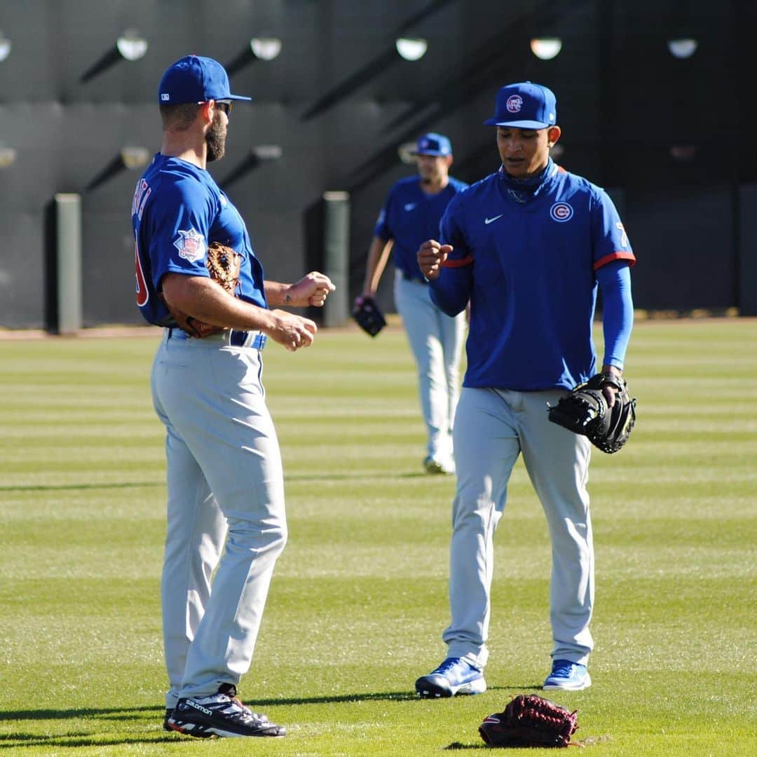 シカゴ・カブスさんのインスタグラム写真 - (シカゴ・カブスInstagram)「Spring action. 🌵⚾️」2月19日 5時37分 - cubs