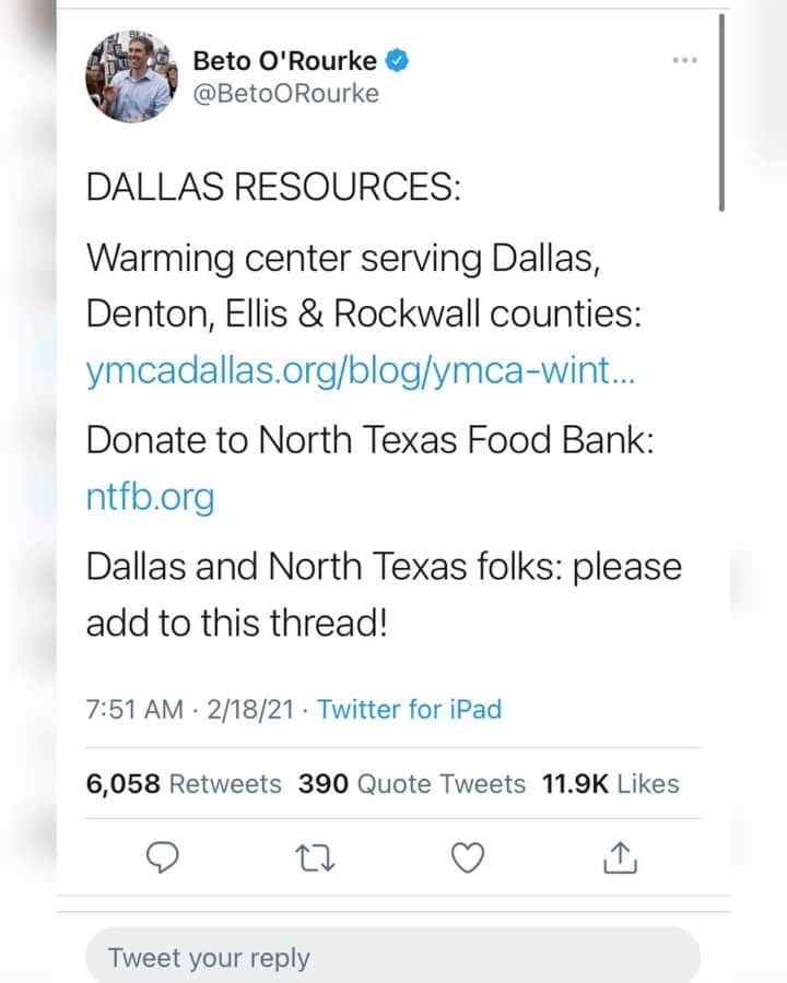 アリミ・バラードのインスタグラム：「These #TEXAS resources are from @BetooRourke on @twitter Not sure if you’ve heard but Texas is hurting BAD right now. ✨🙏✨   Please Share. Please HELP if you can. We need to be there for EACH OTHER. Us. U.S. 🇺🇸 #TogetherWeCan   #WinterStorms #Power #EnergyFailure」