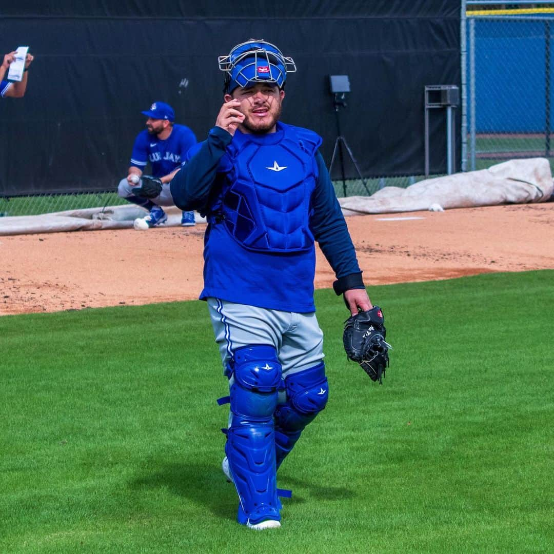 トロント・ブルージェイズさんのインスタグラム写真 - (トロント・ブルージェイズInstagram)「Can’t help but smile 😃  Baseball is finally here! ⚾️」2月19日 6時08分 - bluejays