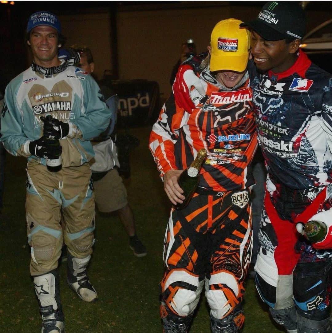 リッキー・カーマイケルのインスタグラム：「#tbt 2007 my buddy JS7 and me mate, @crtwotwo .  Man, we had some of the best battles ever.  I really cherish those days now, looking back. Thanks for the memories fellas🤙🏼」