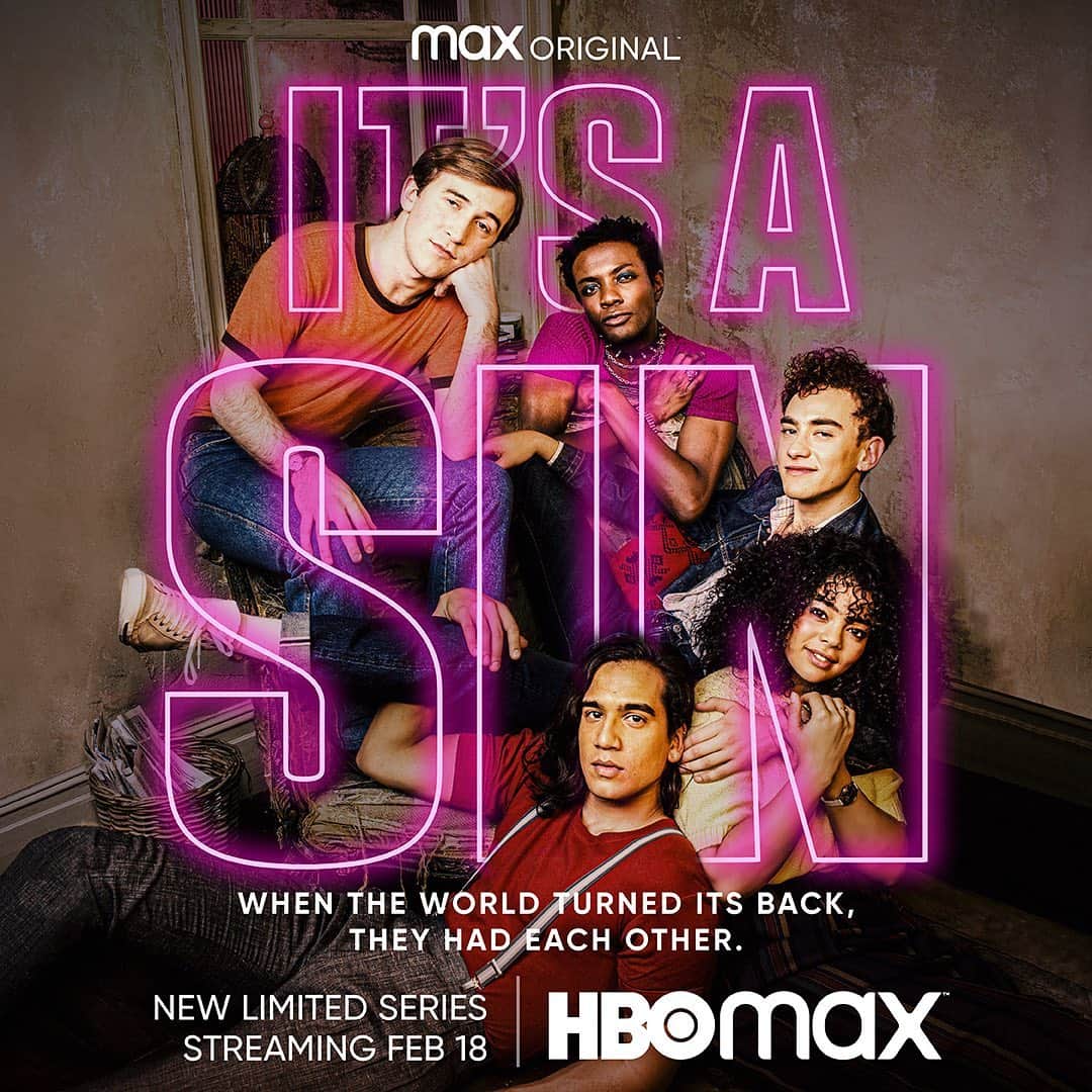 ニール・パトリック・ハリスのインスタグラム：「So honored to be a part of this brilliant and important series, now streaming in the States. Five episodes filled with living, laughter, longing, lust and loss. . Bravo @ollyyears @marsdoug @lydiawestie @nathaniel.curtis  @callumshowells @misskeeleyhawes @russelltdavies63 @pjuk #ItsASin @HBOMax」