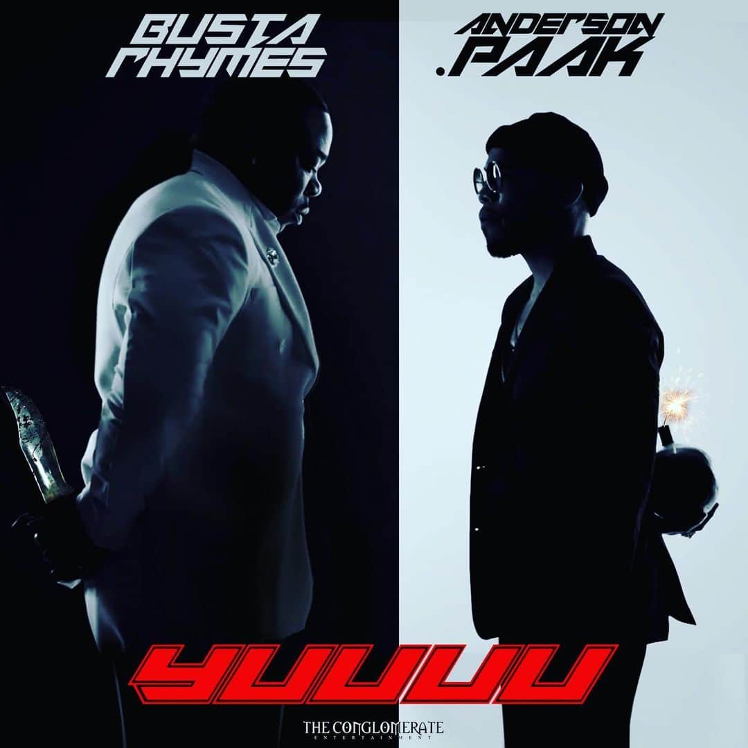 バスタ・ライムスのインスタグラム：「In case you missed it! From ELE2 one of the hottest singles out...Busta Rhymes ft Anderson Paak #bustarhymes #ele2thewrathofgod #theconglomerate」