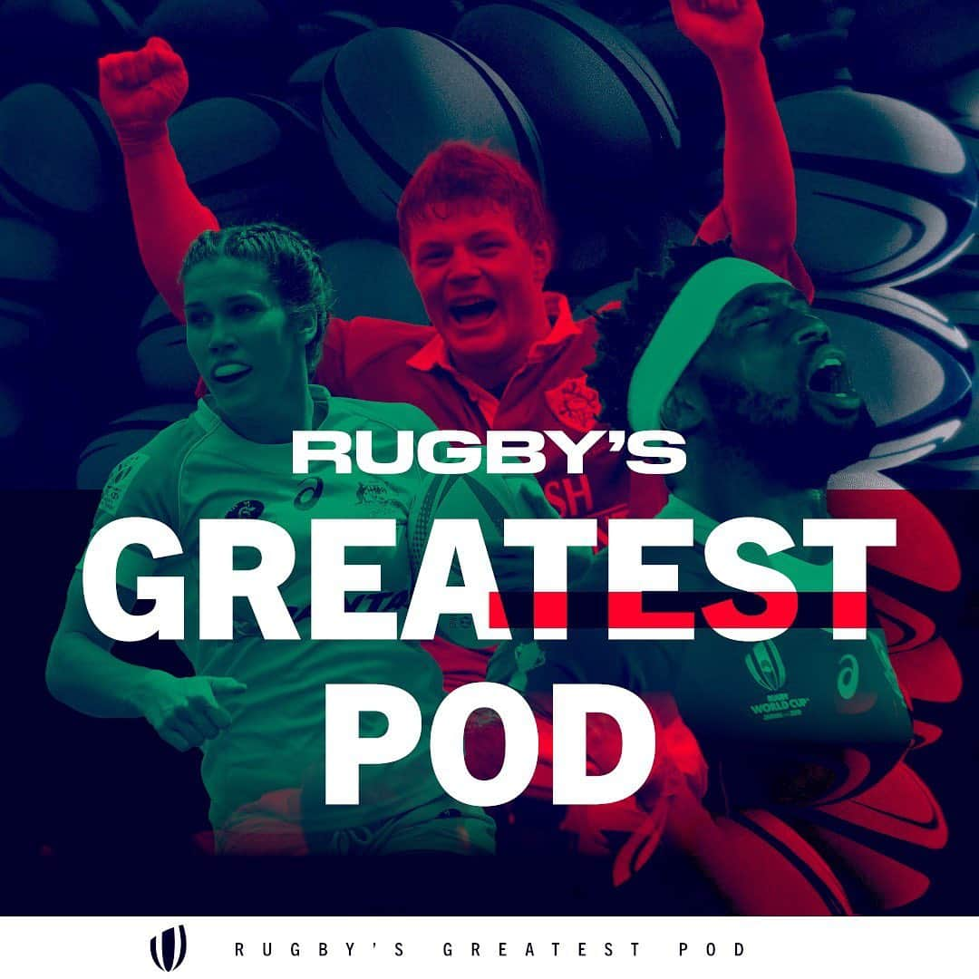 ワールドラグビーさんのインスタグラム写真 - (ワールドラグビーInstagram)「🎧 Welcome to Rugby's Greatest Pod!  Each week we will be speaking to legends of the game to debate some of the great names and moments in rugby 🏉  In Episode 1, James Gemmell is joined by @RonanOGara10 to discuss what makes a great leader  You can find and subscribe to the podcast at Spotify, iTunes and Google Podcasts  #Rugby #RugbyGram #rugbylife」2月19日 6時38分 - worldrugby