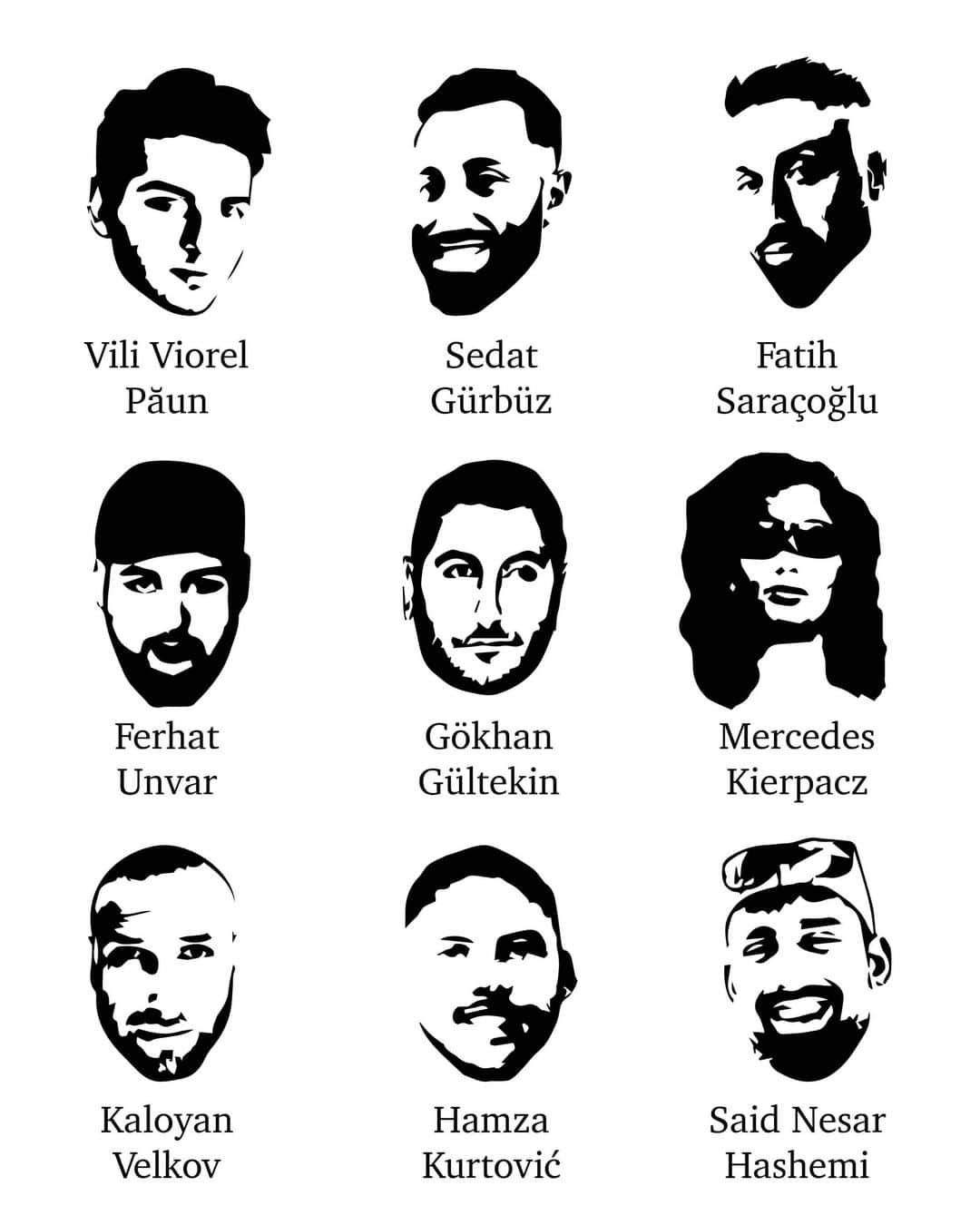 STIL IN BERLINのインスタグラム：「Heute vor einem Jahr wurden  Vili Viorel Păun Sedat Gürbüz Fatih Saraçoğlu Ferhat Unvar Gökhan Gültekin Mercedes Kierpacz Kaloyan Velkov Hamza Kurtović Said Nesar Hashemi  aus rassistischen Motiven ermordet.  Gedenkveranstaltungen finden heute ab 16:00 in Berlin auf dem Leopoldplatz (Berlin-Wedding), dem Rathausplatz (Berlin-Neukölln) und dem Oranienplatz (Berlin-Kreuzberg) statt.  #saytheirnames #Hanau #hanauwarkeineinzelfall」