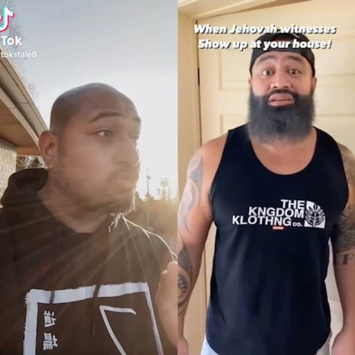 ファレ・シミタイトコのインスタグラム：「Almost ate the ground there 😂」