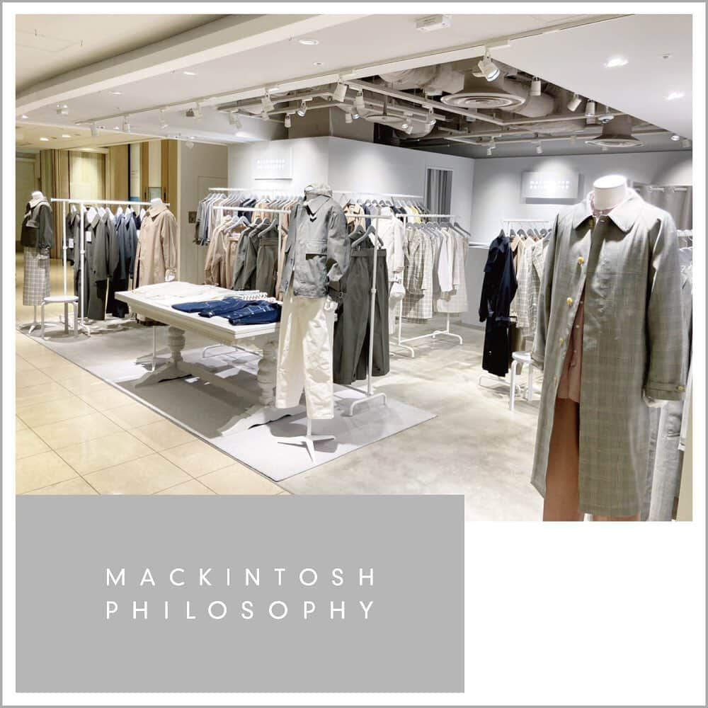 MACKINTOSH PHILOSOPHYさんのインスタグラム写真 - (MACKINTOSH PHILOSOPHYInstagram)「【MACKINTOSH PHILOSOPHY ”GREY LABEL”】 ルミネ新宿 ルミネ2　2.19 (金) 新ストアオープン！  本日、ルミネ新宿 ルミネ2の4Fに MACKINTOSH PHILOSOPHY ”GREY LABEL” (マッキントッシュ フィロソフィー "グレーラベル") が新オープンしました。    マッキントッシュ フィロソフィーのグレーラベルは、男女でシェアできるユニセックスのアウターウェアや、同じ柄を使った男女それぞれのアイテムなど、ユニセックスなムードの軽やかなコレクションです。  2月19日(金)から2月25日(木)までの期間、税抜き2万円以上お買い上げの方に、オープン記念トートバッグをプレゼントしています。 (トートバッグプレゼントは、なくなり次第終了となります)  【STORE INFO.】 東京都新宿区新宿3-38-2 ルミネ新宿　ルミネ2　4F MACKINTOSH PHILOSOPHY GREY LABEL tel. 03-6258-0666(店舗直通)    #MACKINTOSHPHILOSOPHY  #GREYLABEL #マッキントッシュフィロソフィー #グレーラベル #MACKINTOSH  #マッキントッシュ #COLLECTION #2021  #NewOpen #新オープン #LumineShinjuku #ルミネ新宿 #LUMINE2 #ルミネ2  #British #ブリティッシュ  #CRAWLEY #クローリー #RUSPER #ラスパー #BALCOMBE #バルカム #Unisex #ユニセックス」2月19日 17時23分 - mackintoshphilosophy