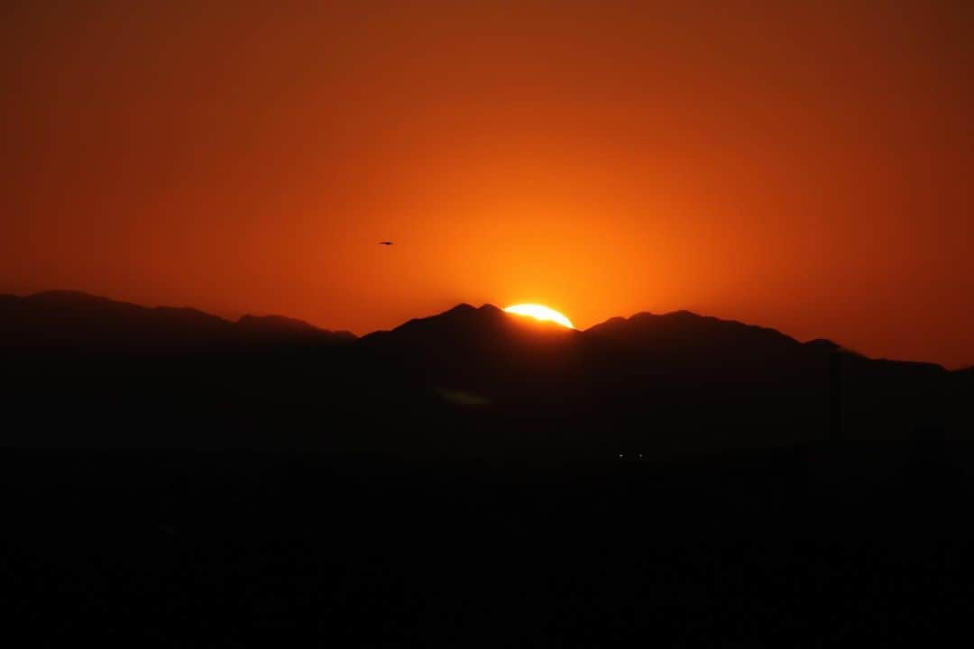 坂元美香さんのインスタグラム写真 - (坂元美香Instagram)「today's sunset 2021/02/19  ５年ぶりに #夕焼け撮影部 再開です！ やっと夕日の見える場所に戻って来れました😌  引越し初日から雲ひとつない空に くっきり富士山。  片付けを中断して最初iPhoneで撮ったけど すぐにミラーレスに変え、 最後は走ってダンボールの奥から Canonの一眼レフを出してきました。 最近はSONYα7Ⅲを愛してやまなかったけど、　 やっぱり夕陽撮影はCanonEOSが好きです☺️  #sunsetphotobymikasakamoto  #sunset #夕陽 #夕日 #夕焼け #富士山 #やっぱり空が好き #イマソラ」2月19日 17時48分 - mika_saka