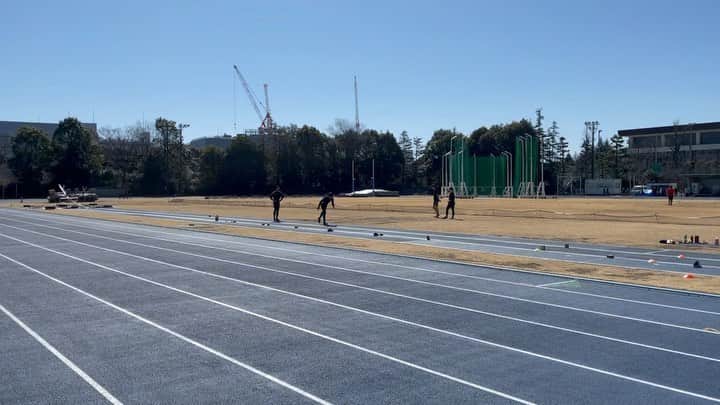のインスタグラム：「最近幅跳びも取り組んでます！  #trackandfield #陸上競技 #幅跳び #アスリート」