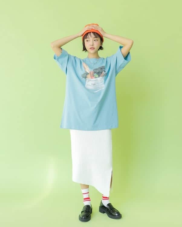 STYLENANDAさんのインスタグラム写真 - (STYLENANDAInstagram)「#newarrivals 鮮やかなスプリングカラーTシャツ💙 . 商品情報： ✔BIGシルエットプリントTシャツ 2color . . #stylenanda #stylenandajapan #スタイルナンダ #onlineshop #fashion #ファッション #韓国ファッション」2月19日 18時02分 - 3cestylenanda_japan