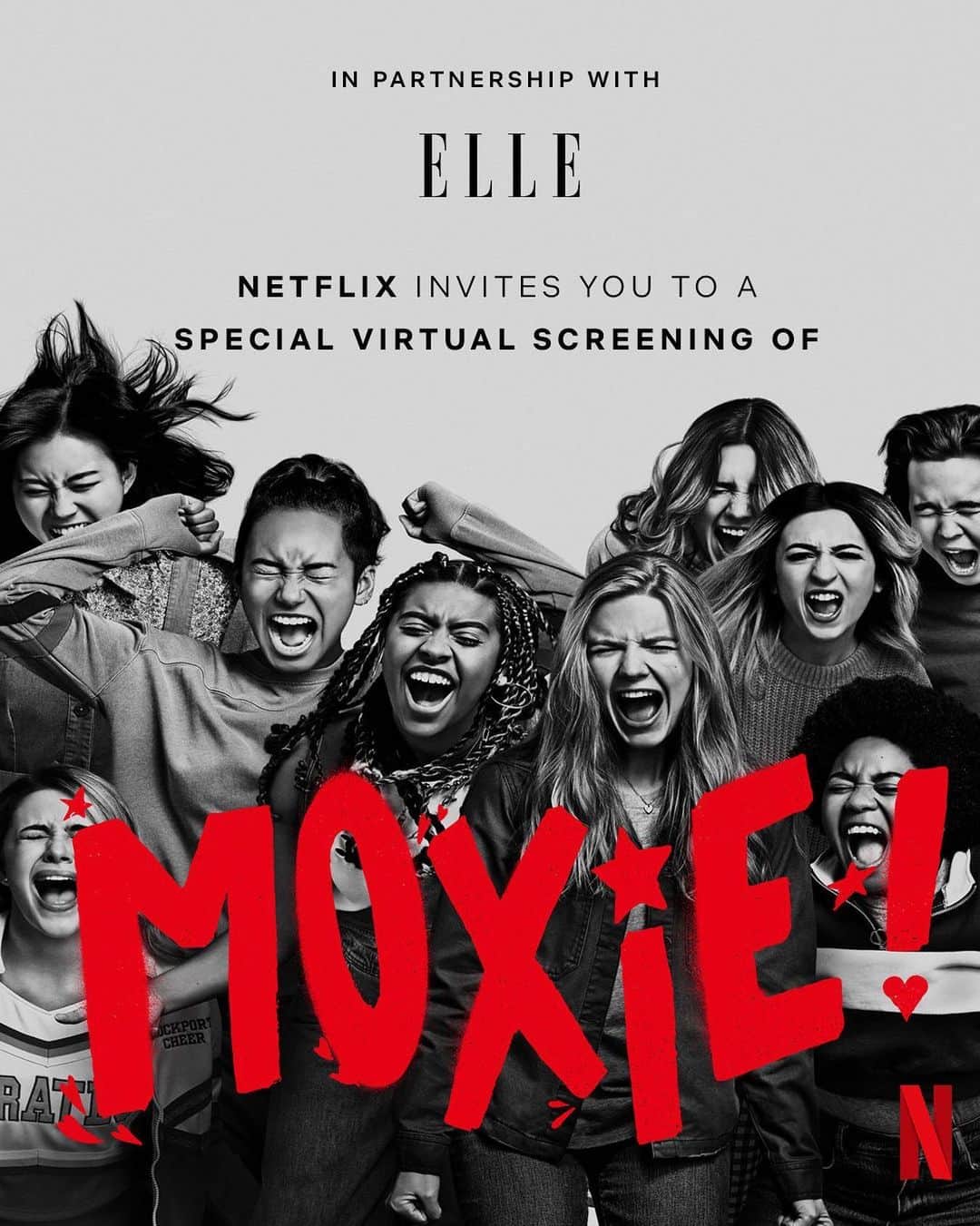 ELLE UKさんのインスタグラム写真 - (ELLE UKInstagram)「If you've 'completed' Netflix then we have some good news... Moxie is the new feminist, coming-of-age film, directed by and starring Amy Poehler, we’re in need of in lockdown.  Ahead Women's History Month (March 1 - 31) and the film’s release on Wednesday March 3, ELLE UK has teamed up with Netflix to give our readers the chance to tune into an exclusive virtual screening of Moxie on Monday March 1, followed by a Q&A with Poehler and her co-stars Hadley Robinson, Josie Totah and Alycia Pascual-Peña.  To nab a spot at the virtual screener, RSVP to moxiexelle@netflixevents.com by Wednesday February 24 to confirm your attendance and receive your personalised login details.  Head over to the link in our bio for all the details and T&Cs. See you at the screener!」2月19日 18時10分 - elleuk