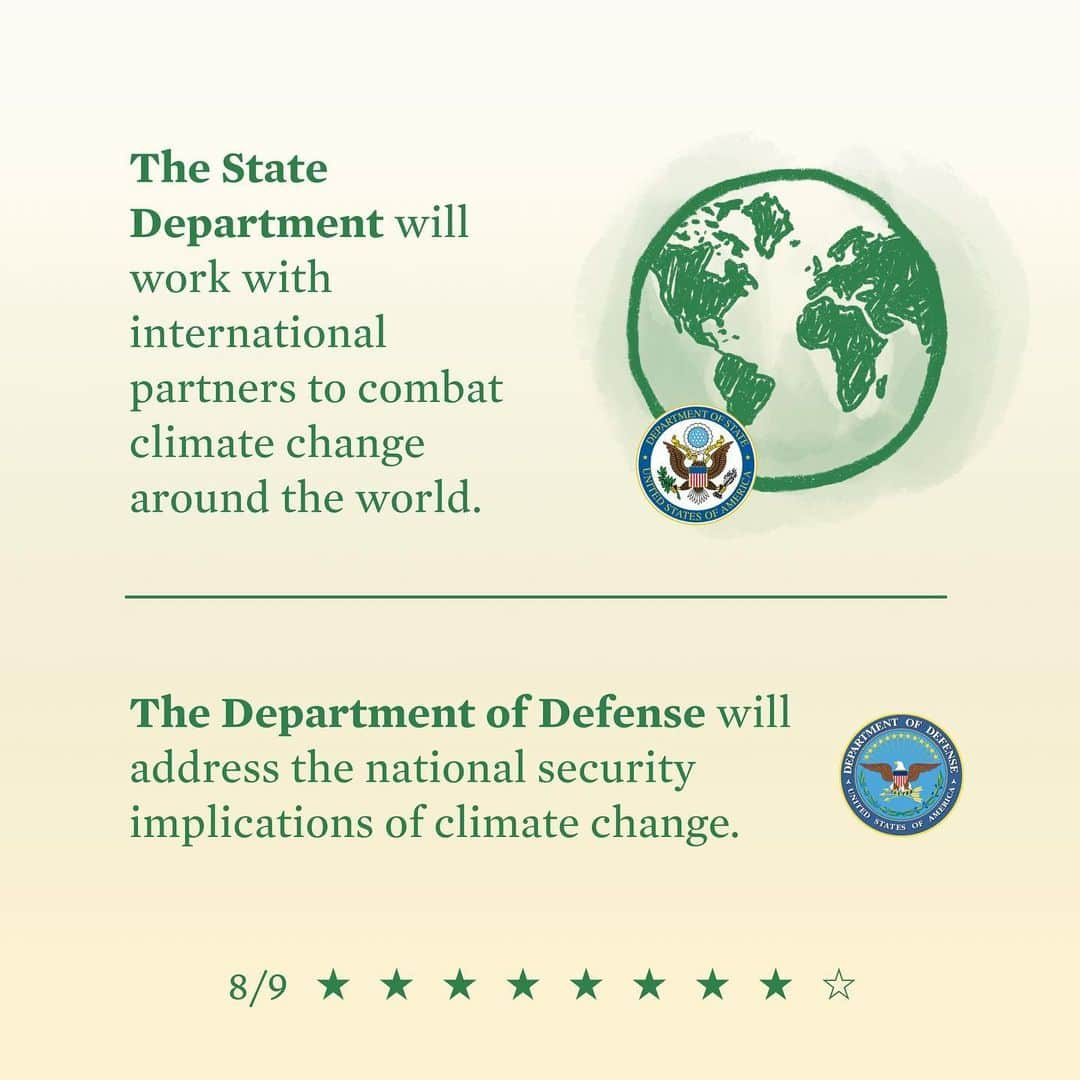 The White Houseさんのインスタグラム写真 - (The White HouseInstagram)「President Biden has launched whole-of-government initiatives to tackle the biggest challenges we face as a nation. But what does that mean? Swipe to find out.」2月19日 9時10分 - whitehouse