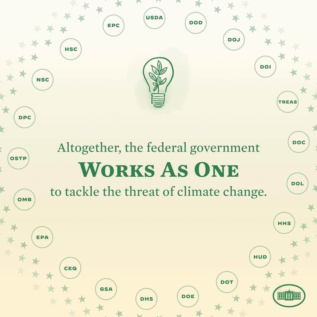 The White Houseさんのインスタグラム写真 - (The White HouseInstagram)「President Biden has launched whole-of-government initiatives to tackle the biggest challenges we face as a nation. But what does that mean? Swipe to find out.」2月19日 9時10分 - whitehouse