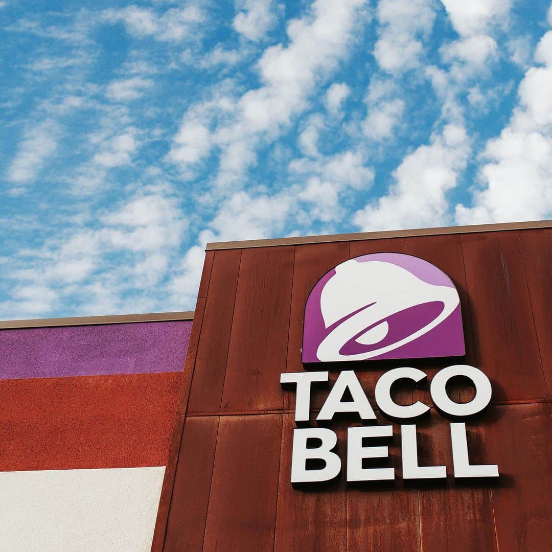Taco Bellのインスタグラム：「Cloudy with a chance of Taco Bell.」