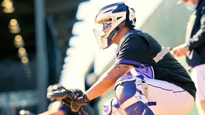 コロラド・ロッキーズのインスタグラム：「It is great to be back. Let’s do this! 💪🌵⚾️」