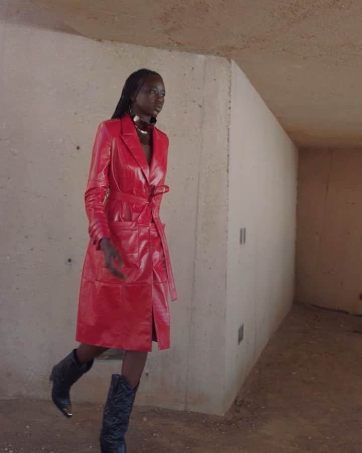Fashion Weekのインスタグラム：「@MarcellVonBerlin's latest collection is filled with powerful silhouettes and unique prints that will leave you obsessed. Watch the virtual runway on nyfw.com」