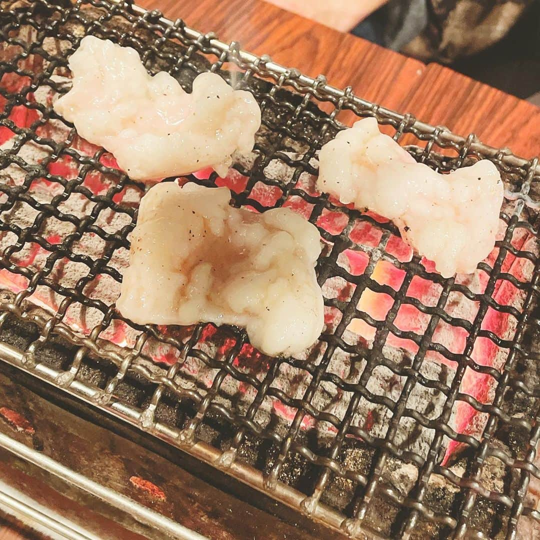 長江愛美さんのインスタグラム写真 - (長江愛美Instagram)「お犬様とお肉様🐶🥩  2ヶ月ぶりくらいに行けた大好きなお店💓 安定の美味しさでした💓  リッツももふもふ出来て、身も心も満たされました☺️  #焼肉 #犬 #まるプー」2月19日 14時57分 - manamin.512