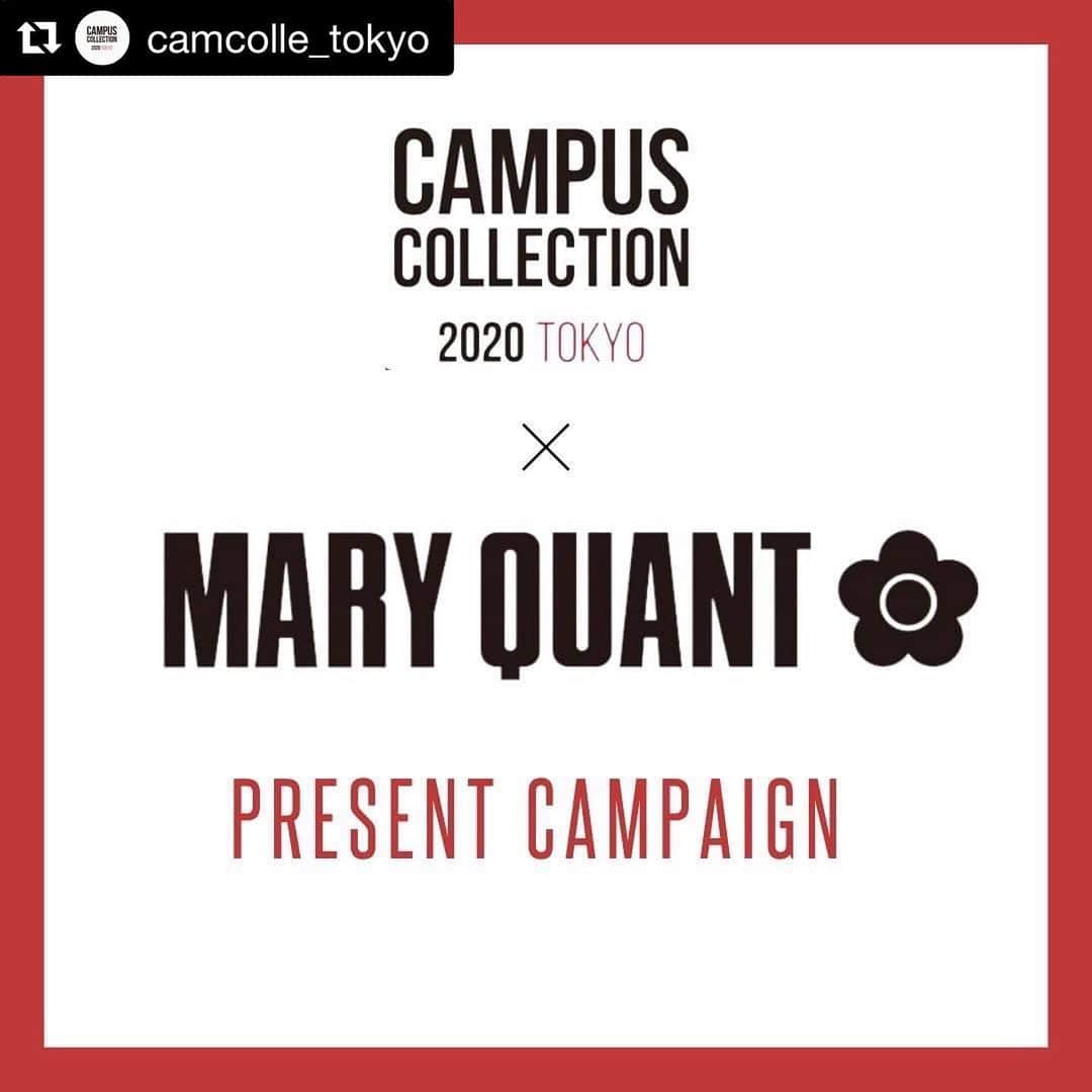 MARY QUANT officialのインスタグラム：「#Repost @camcolle_tokyo with @get_repost ・・・ 2月25日に開催されるCAMPUS COLLECTION 2020 TOKYOをオンライン視聴者の皆さまに向けて、MARY QUANT様から素敵な特典をご用意していただきました！💖  【2月25日（木）から3月31日（水）の期間】 店舗にて、キャンコレのミクチャ配信のスクリーンショットをお見せいただき、メンバーズ登録をしていただくと、なんと！MARY QUANTネイル（8mL）を2本プレゼントしてくださいます！😳✨  ※おひとり様1回限り。 ※すでにメンバーズの方は登録の必要はございません。  ご視聴していただくミクチャのプロフィール欄にも企画内容を掲載予定です❣️  当日チケットを購入希望の方はお気軽に公式Instagramの @camcolle_tokyo dmからお問い合わせください😊 ㅤㅤㅤㅤㅤㅤㅤㅤㅤㅤㅤㅤㅤ #maryquant  MARY QUANTは CAMPUS COLLECTION 2020 TOKYOにて オフィシャルアンバサダーによる SPRING/SUMMER COLLECTION を開催！ - 春新色などを使った 春夏にぴったりのメークショーも お楽しみいただけます！ - ※視聴にはキャンパスコレクションの 公演視聴チケット購入が必要です」