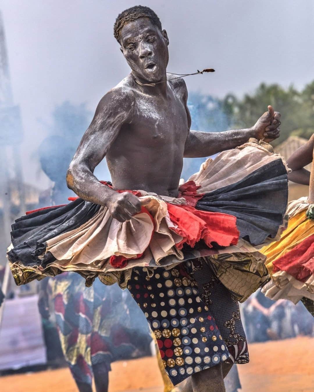 ナショナルジオグラフィックさんのインスタグラム写真 - (ナショナルジオグラフィックInstagram)「Photo by @andrewesiebo / A Gambada voodoo devotee dances during a ceremony at the annual voodoo festival in Ouidah, Republic of Benin. Held in January, event celebrates voodoo as an official religion in the country.」2月19日 16時39分 - natgeo