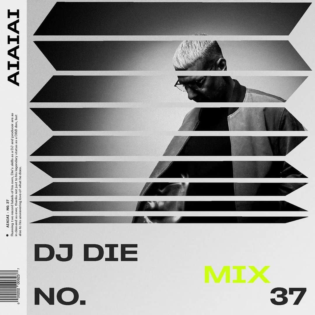 AIAIAIのインスタグラム：「New mix by @djdie_gutterfunk 🔊 DJ Die delivers a mix with 90% of the tracks coming from his GutterFunk label. There are a few never-heard-anywhere exclusives from Hella & Rosie, a track called New Rage which was signed in the last few months as was Stormy Mondays by Yung Raj, an up & coming artist from India. Another exclusive by Nuff Pedals called Encompass is also featured.  The mix shows Die's width and breadth as a DJ and label owner. GutterFunk has always been a cross-genre label, the labels image follows in the footsteps of Die's background in Jungle- a genre that was wide open in influence and execution.  It's this aesthetic that underpins the creative direction that Die follows to this day, its all subject to vibes.  Check out the mix via link in bio.」