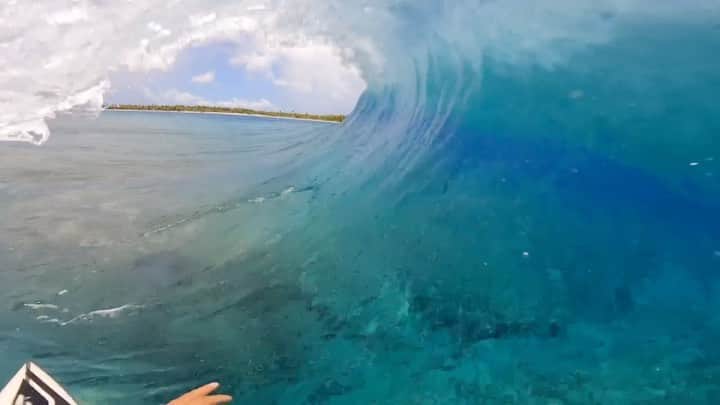 ジェレミー・フローレスのインスタグラム：「When dreams become reality 🤤 #PacificOcean #GoProHero9」