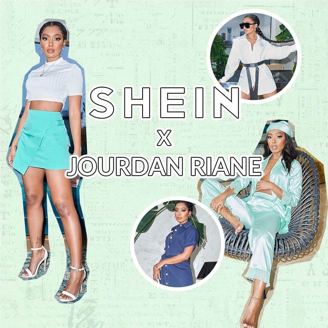 SHEINのインスタグラム：「IT’S LIVE 🔥  SHEIN X JOURDAN RIANE EDIT IS HERE!  We are super excited to share this AMAZING edit with you! Shop @jourdanriane edit NOW via our app and website. These styles will have you feeling Spring/Summer ready, so make sure you don’t miss out (more styles online) ✨💙   SHOP HERE: https://www.shein.co.uk/shop-multiple-sets-276.html  #SHEINXJOURDANRIANE」