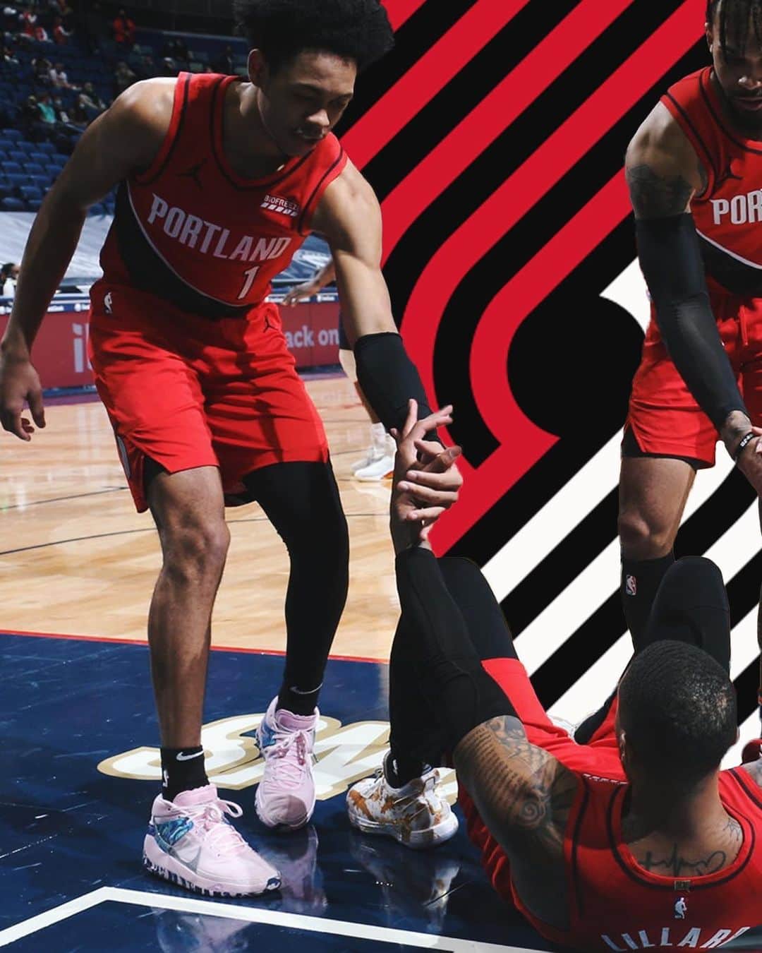 カーメロ・アンソニーのインスタグラム：「A Few From The Road. Good To Be Home #STAYME7O」