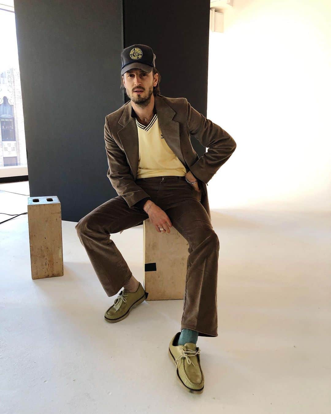 GQさんのインスタグラム写真 - (GQInstagram)「For #StaffStyle, GQ editors share the stories behind their favorite pieces and prized possessions.   Today, GQ Fashion Editor @tietztietz writes: “My style is a mishmash of new and old shit—mostly old. Right now, I’ve been really loving what @Walesbonner is doing aesthetically. I love her take on Jamaican dance hall style; it feels effortless and authentic. I’ve been hunting on eBay a lot lately, looking for old beat-up jerseys, and when this Wales jersey came out this spring it didn’t look new and that was the best part. Collabs are tough in general and I typically pass on most, but what she’s been able to do with Adidas is very tasty.”  Read more at the link in bio. 📷: @matteomobilio.」2月20日 3時03分 - gq