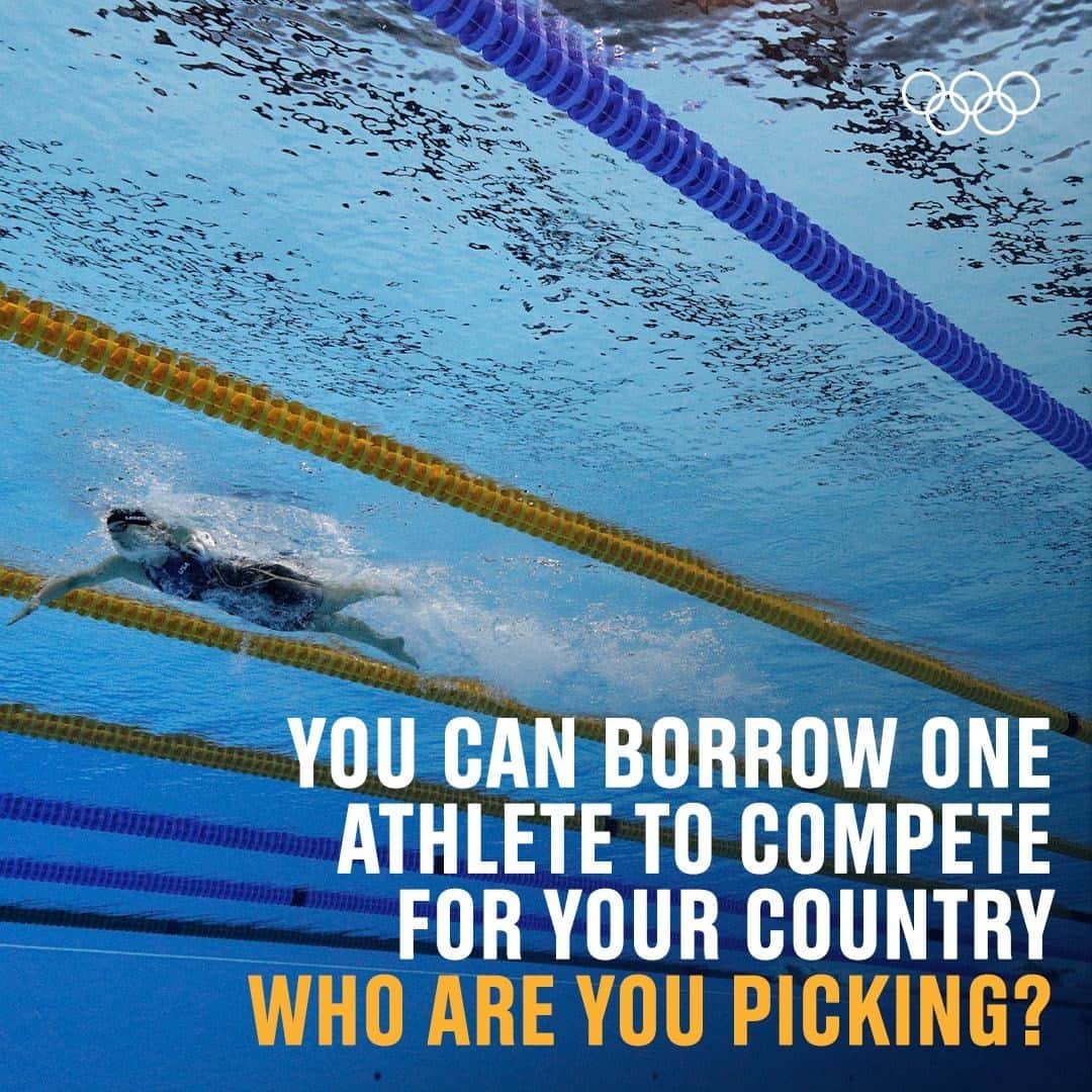 オリンピックさんのインスタグラム写真 - (オリンピックInstagram)「You can borrow one athlete, just for one games...」2月20日 3時00分 - olympics